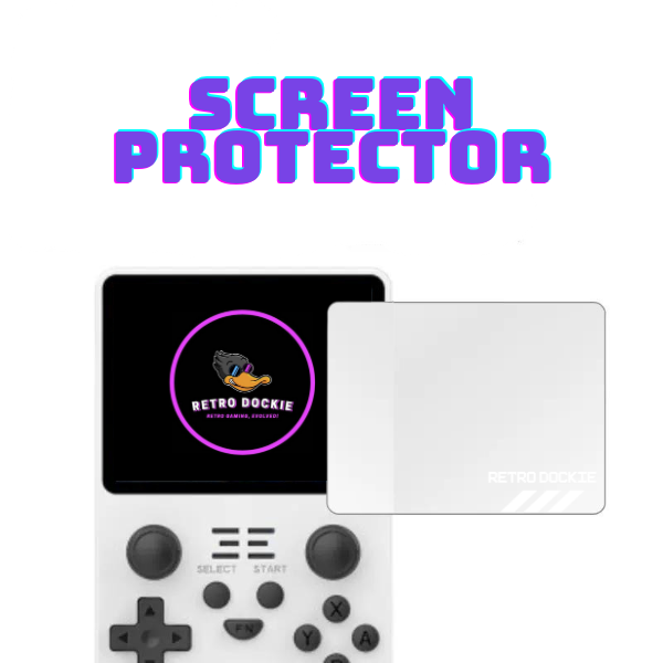 Retro Cube Tempered Glass Screen Protector - Retro Dockie